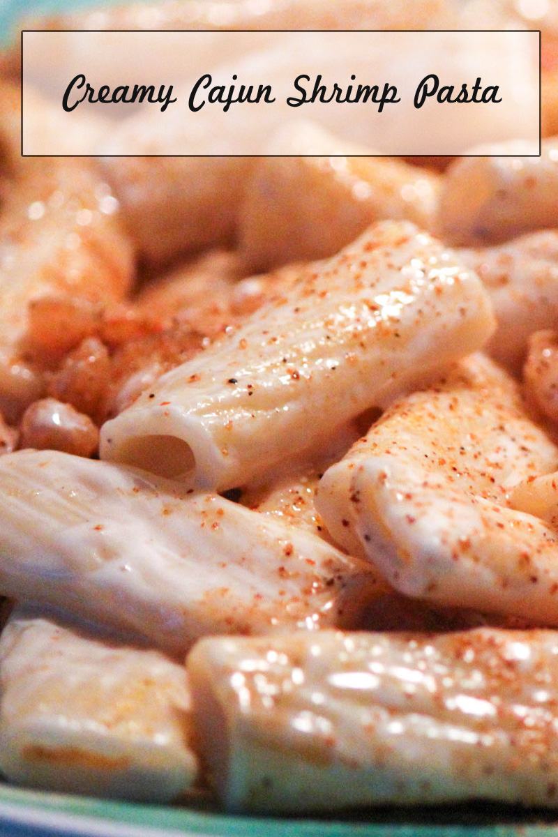 Creamy Cajun Shrimp Pasta