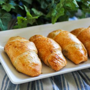 Creamy Chicken and Mushroom Stuffed Croissants