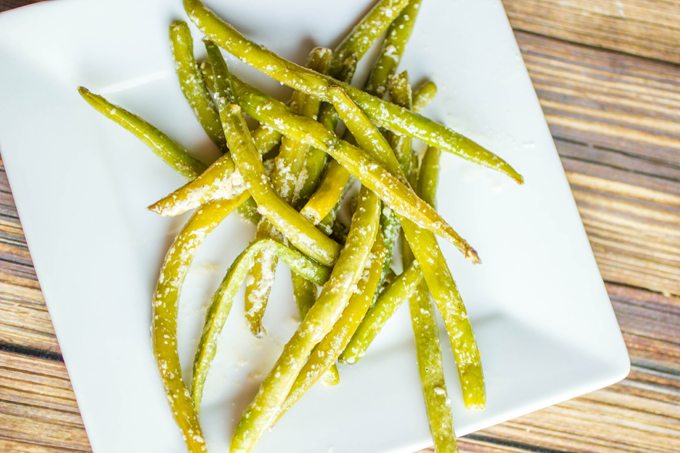 Creamy Garlic Green Beans