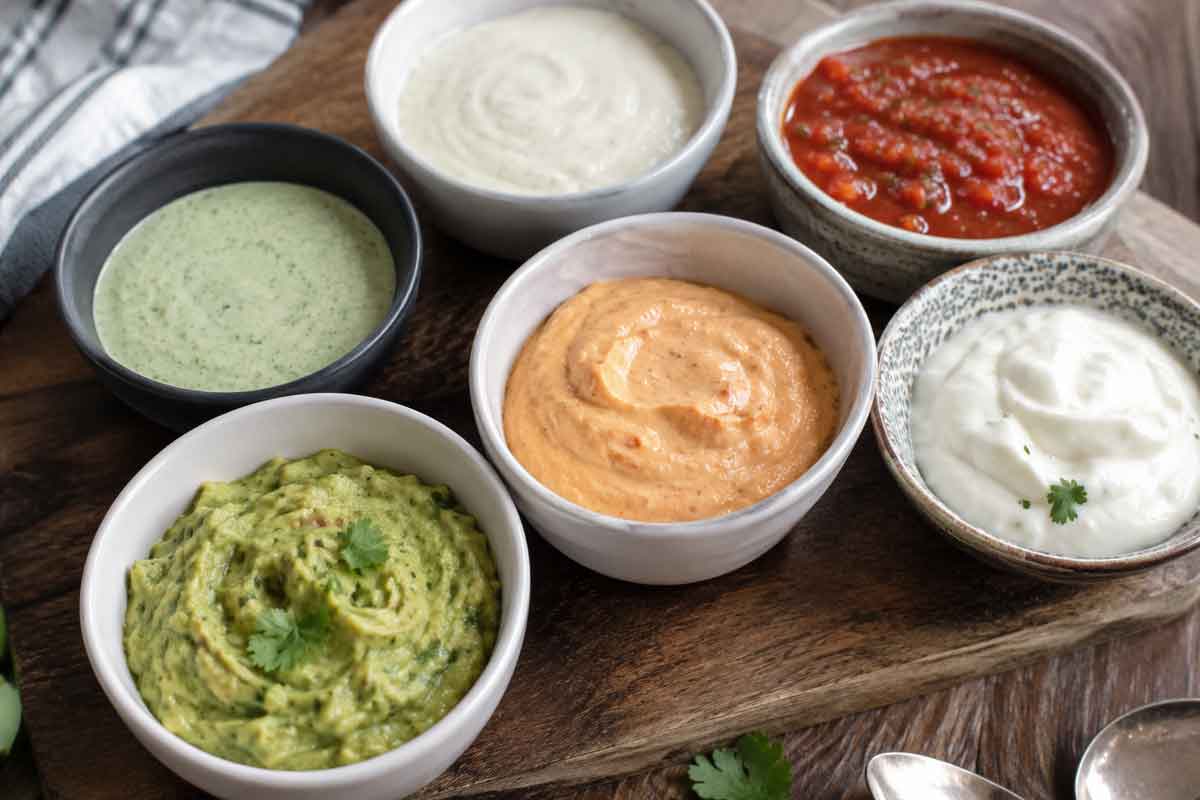 Creamy Sauces for tacos