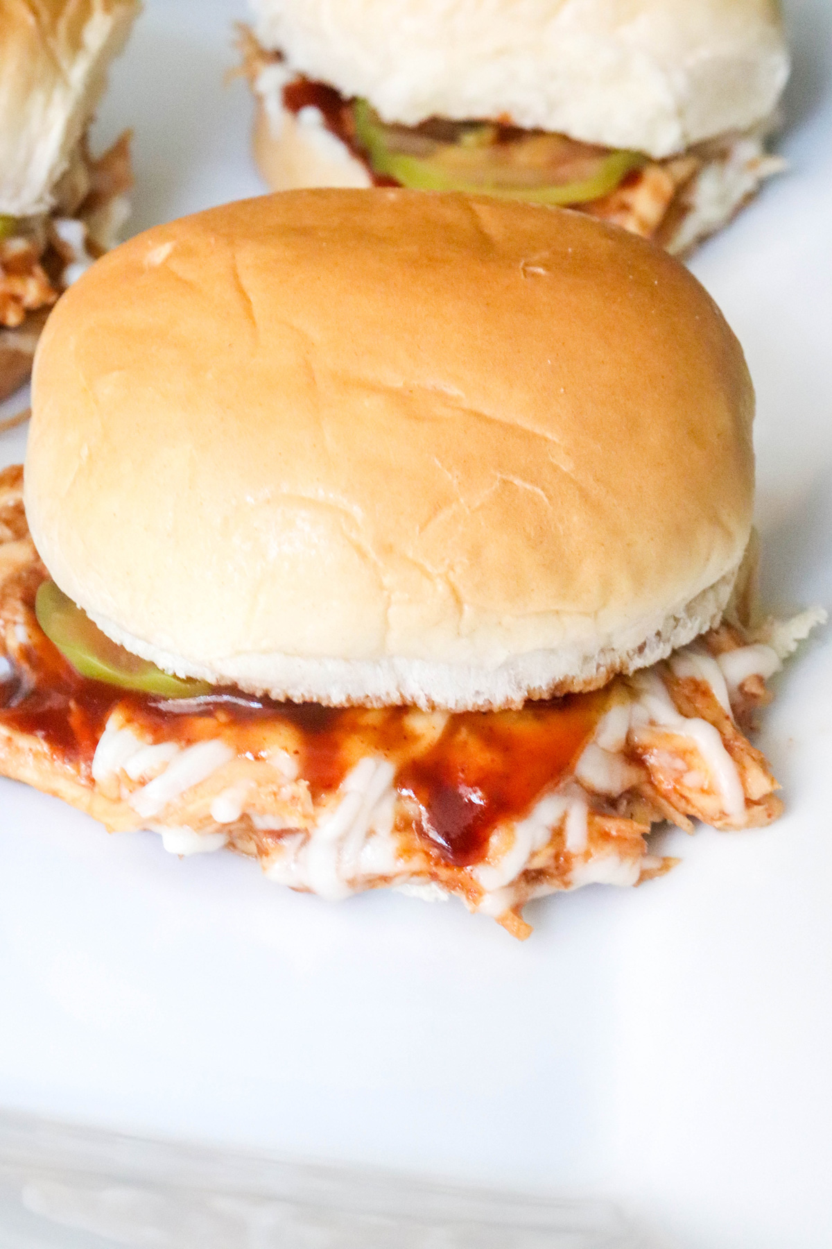 Super Easy Crockpot BBQ Sliders
