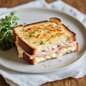 Croque Monsieur with Bechamel Sauce