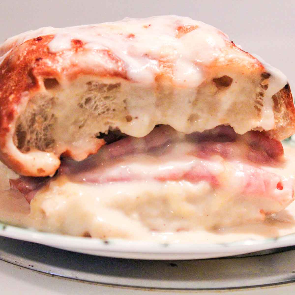 Croque Monsieur with Bechamel Sauce