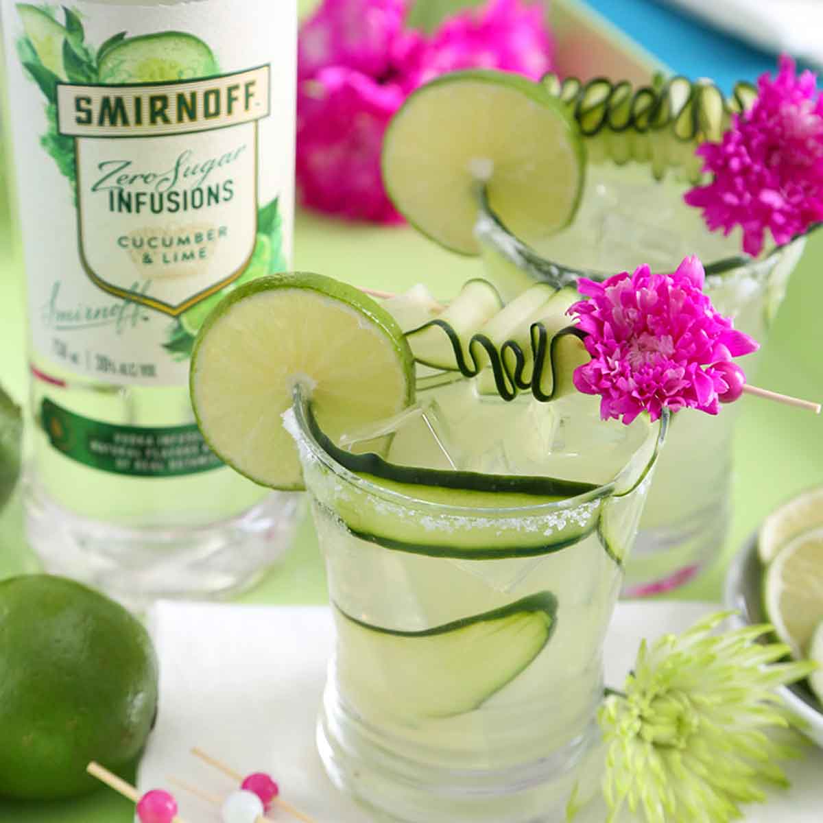 Cucumber Lime Agua Fresca Featured