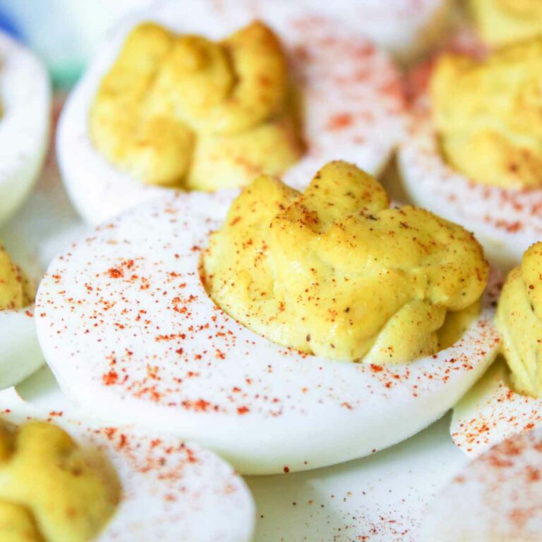 Curry Deviled Eggs