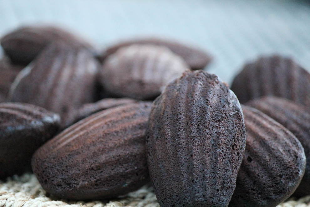 Dark Chocolate Madeleines