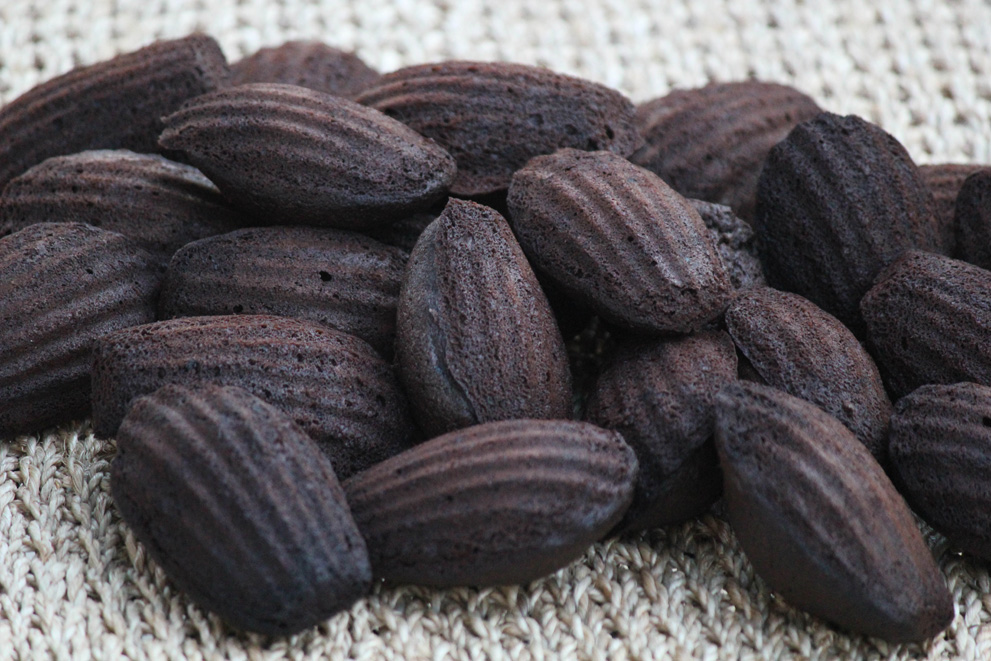 Dark Chocolate Madeleines