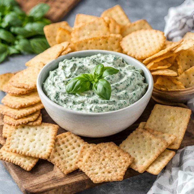 Delicious Basil Dip Featured Image