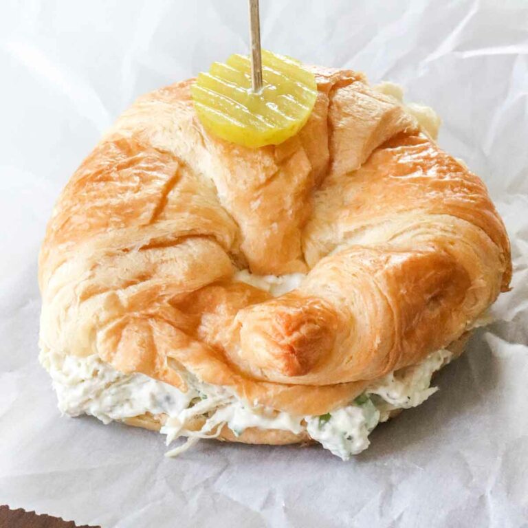 Dill Pickle Chicken Salad Sandwich