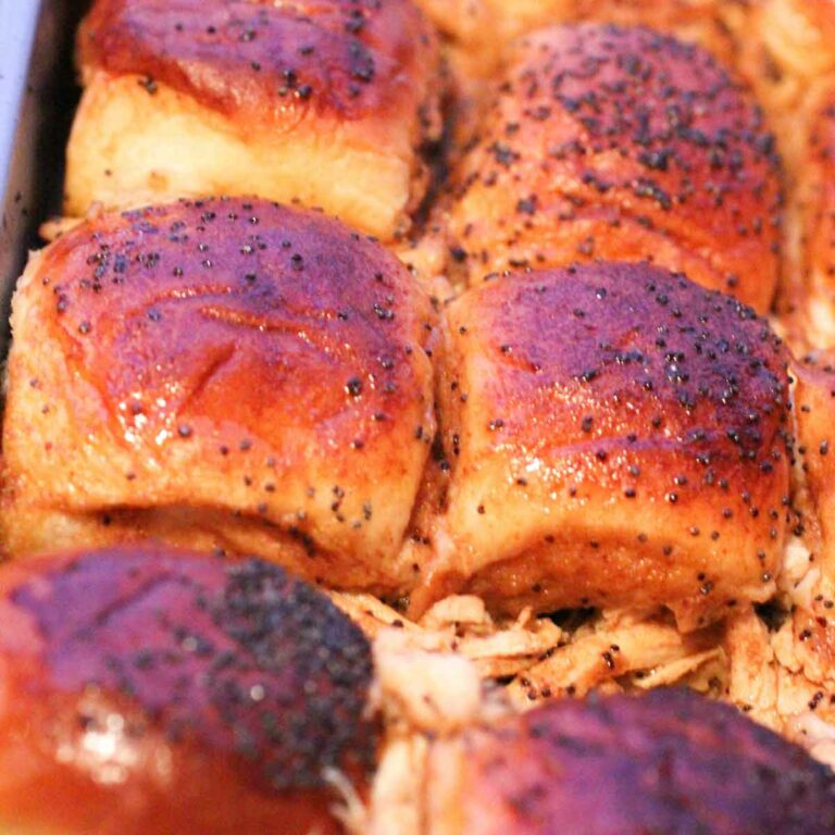 Dr Pepper Saucy Chicken Sliders