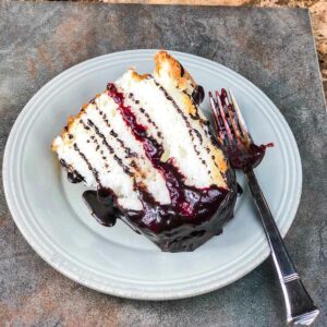 Angel Food Cake in a Bundt Pan