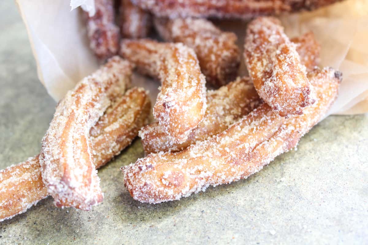 Easy Apple Churros