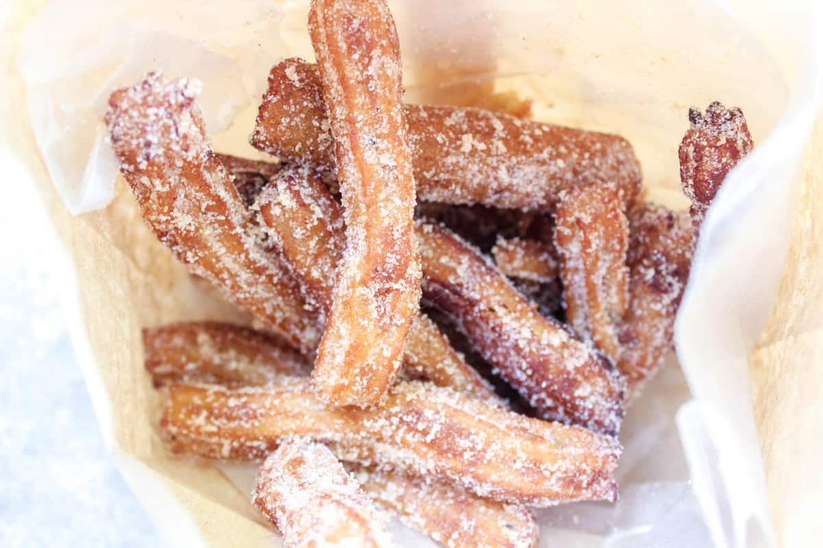 Easy Apple Churros