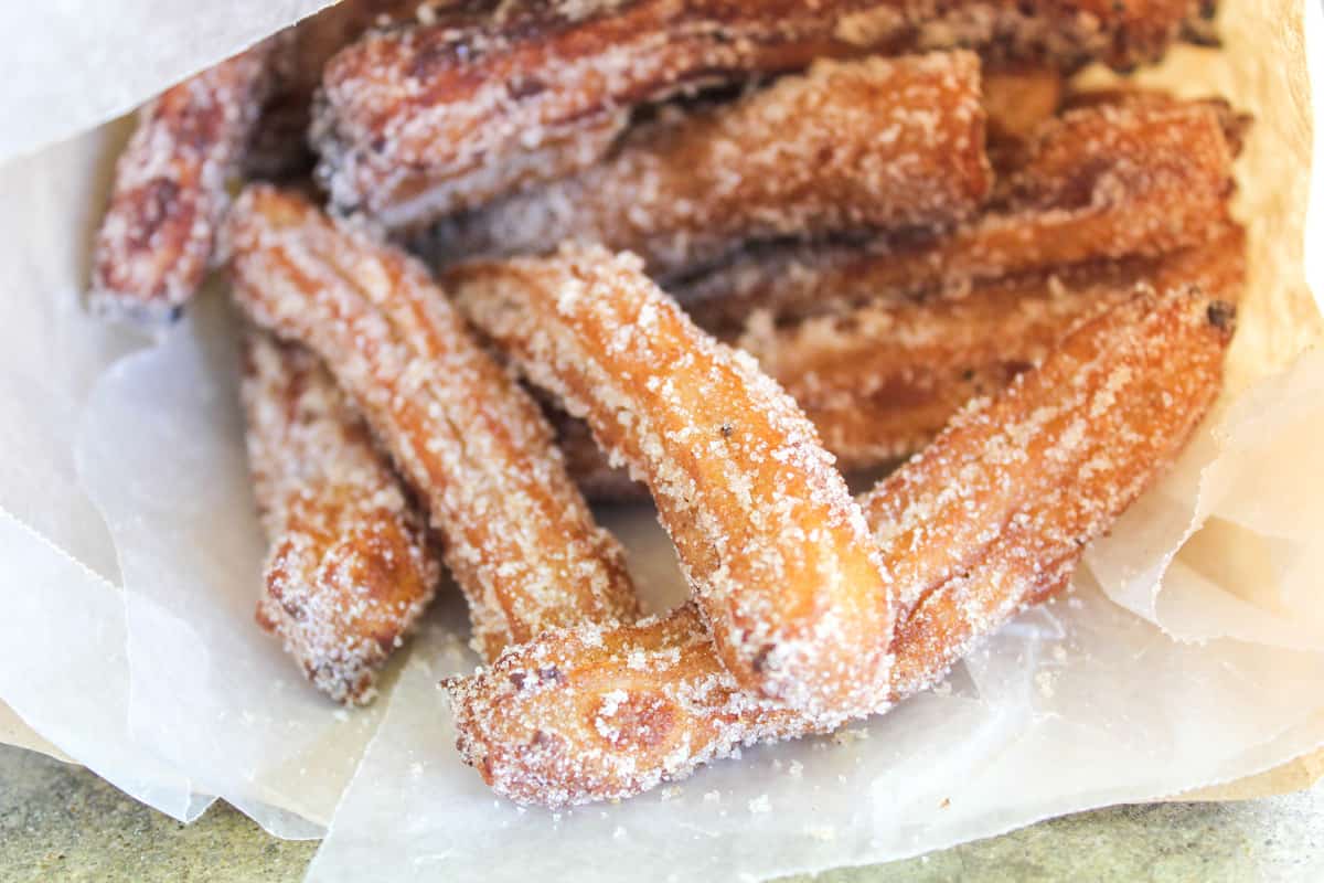 Easy Apple Churros