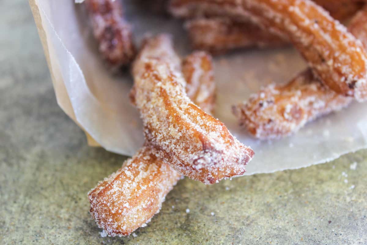 Easy Apple Churros