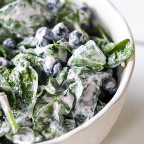 Blueberry Spinach Salad