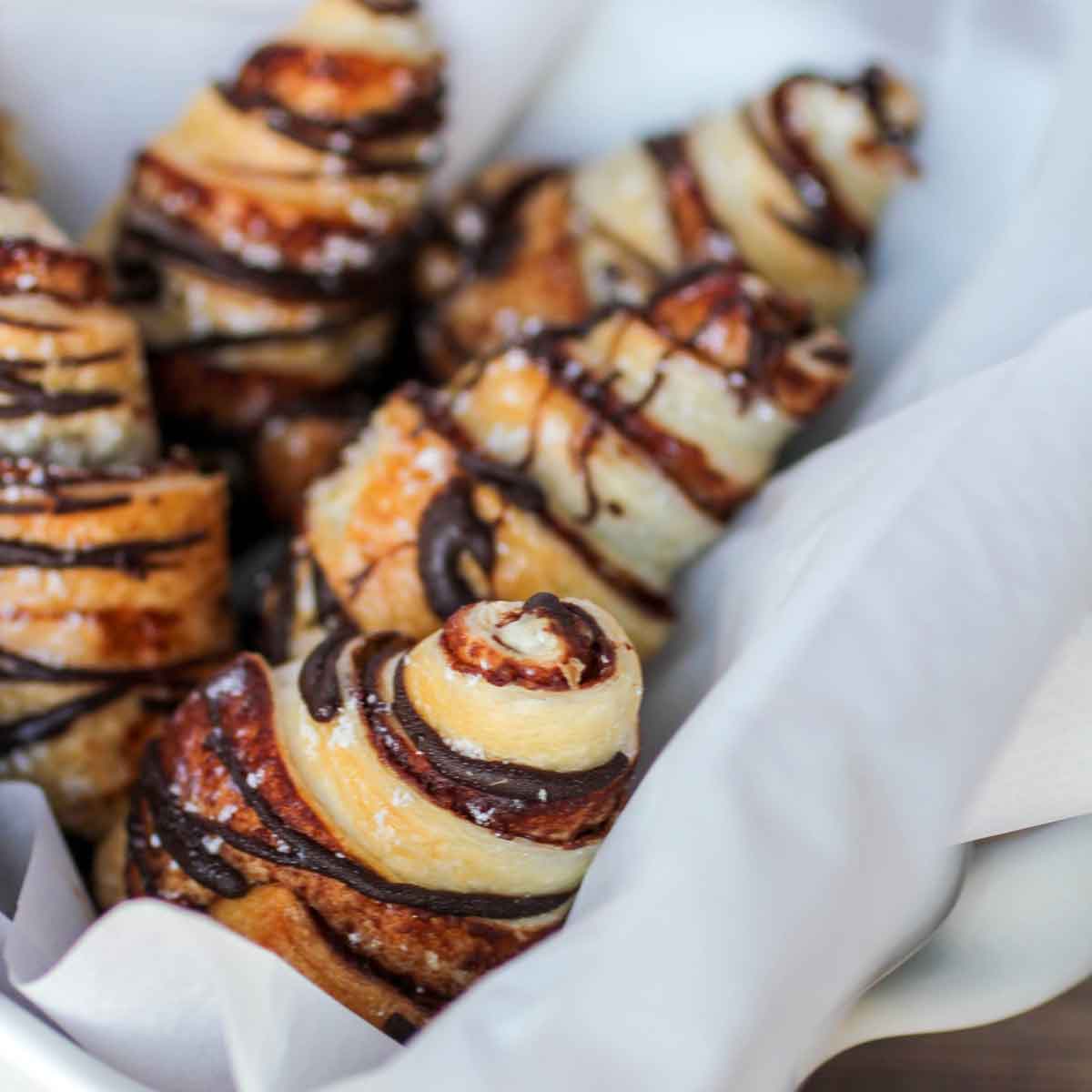 Easy Chocolate Croissants Featured Imgae