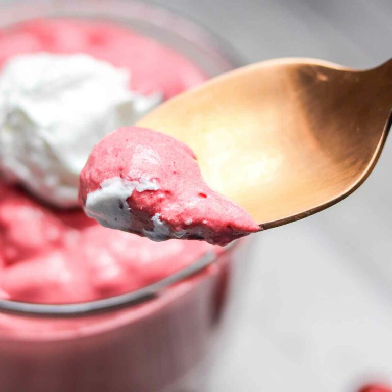 Easy Cranberry Mousse Featured Image
