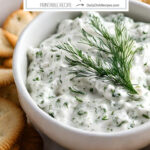 Easy Dill Dip Pinterest