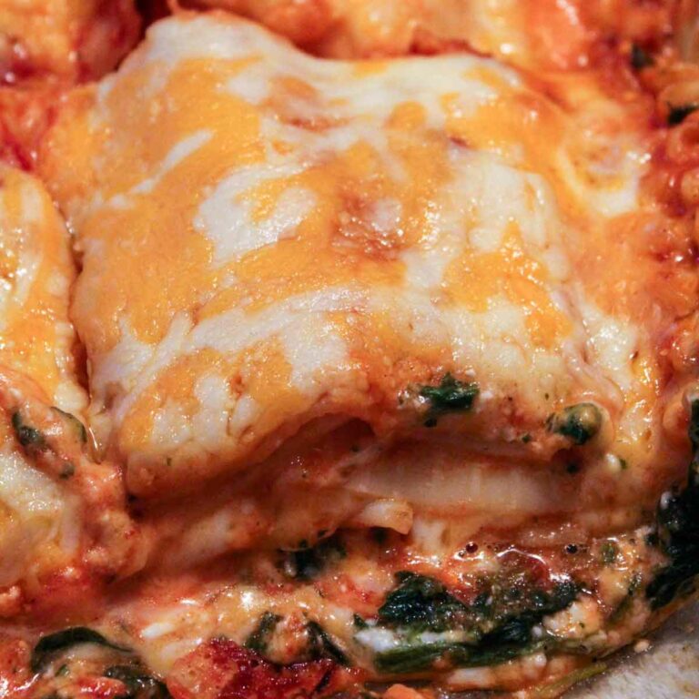 Easy Homemade Lasagna