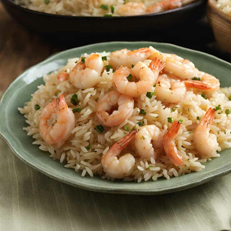 Easy Italian Herb Shrimp Pilaf