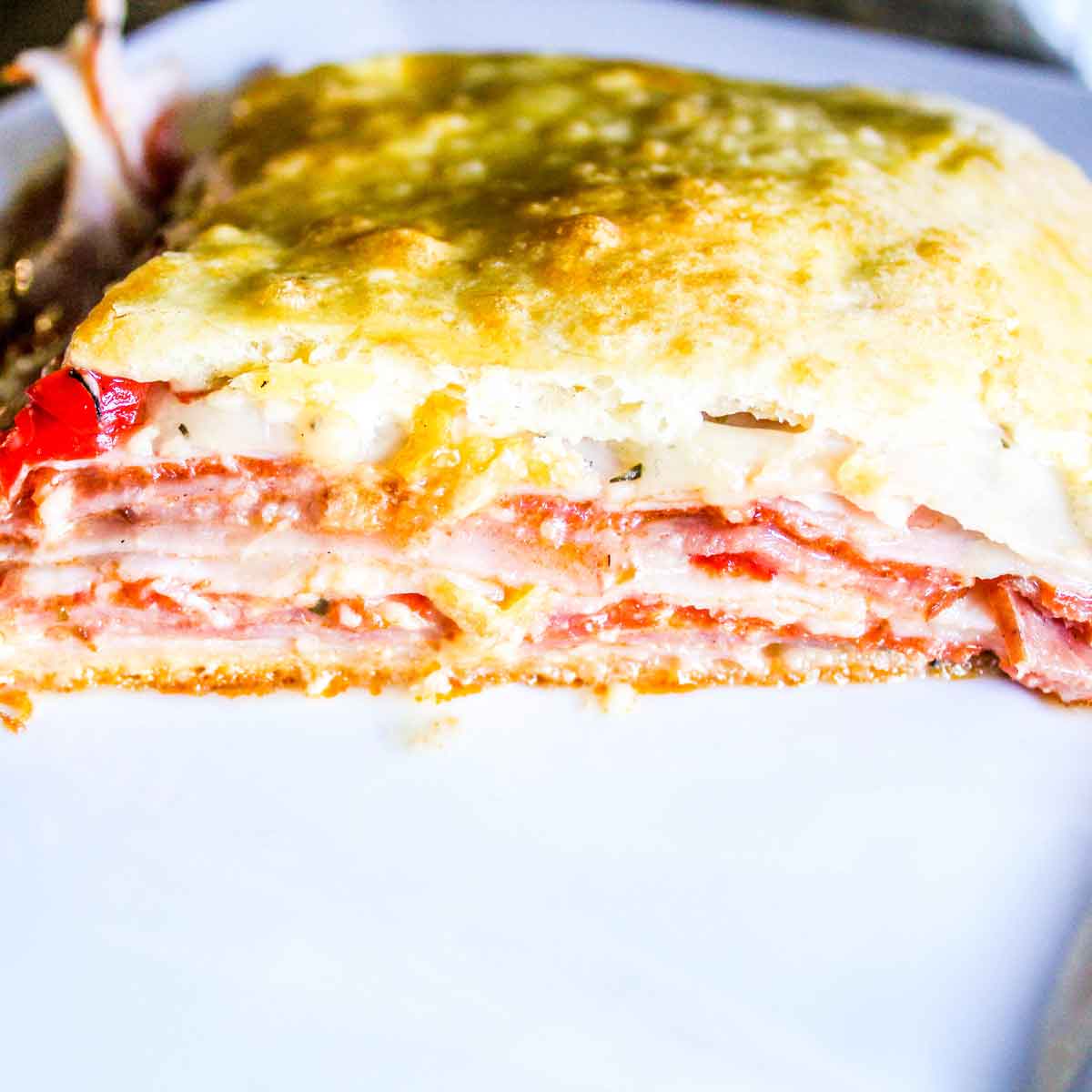 Easy Italian Oven Baked Sliders Featured Image
