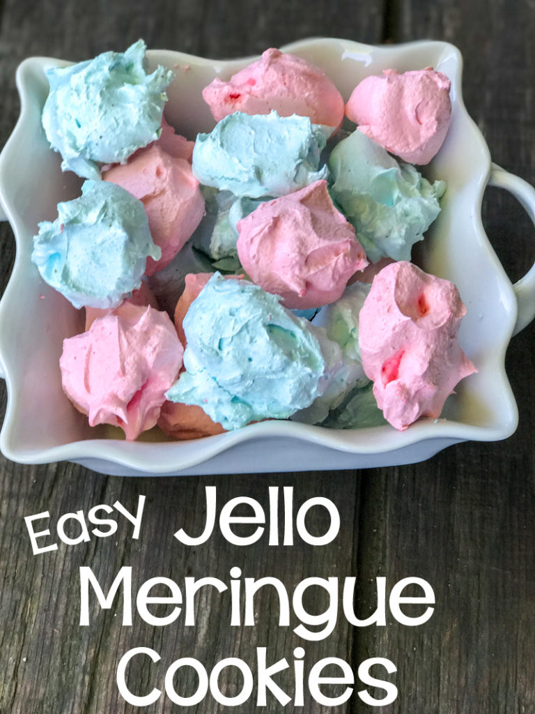 Easy Jello Meringue Cookies