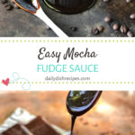 Easy Mocha Food Sauce