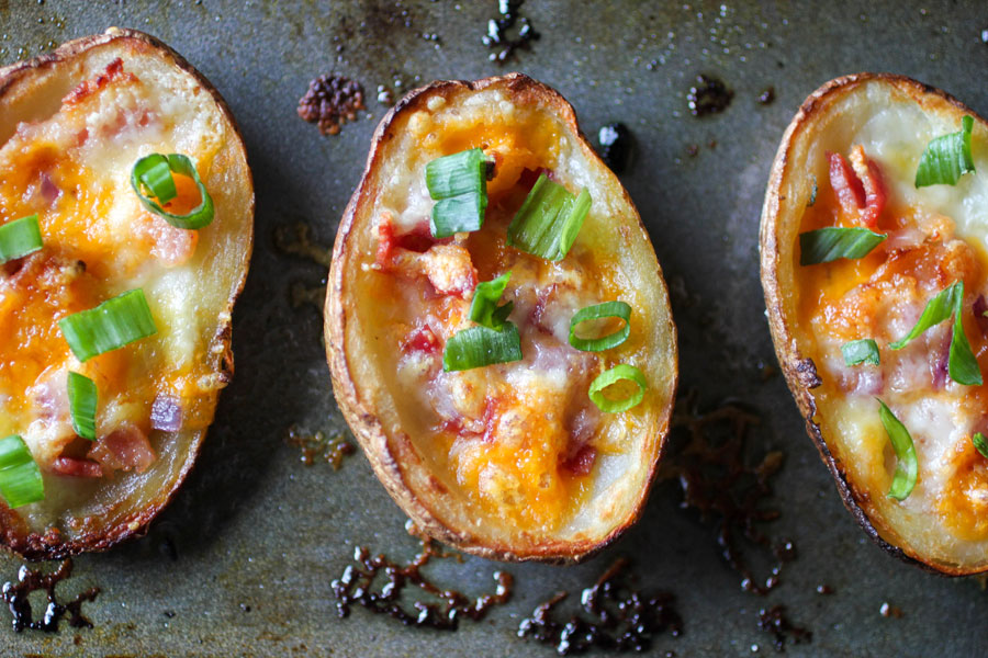 Easy Potato Skins Recipe