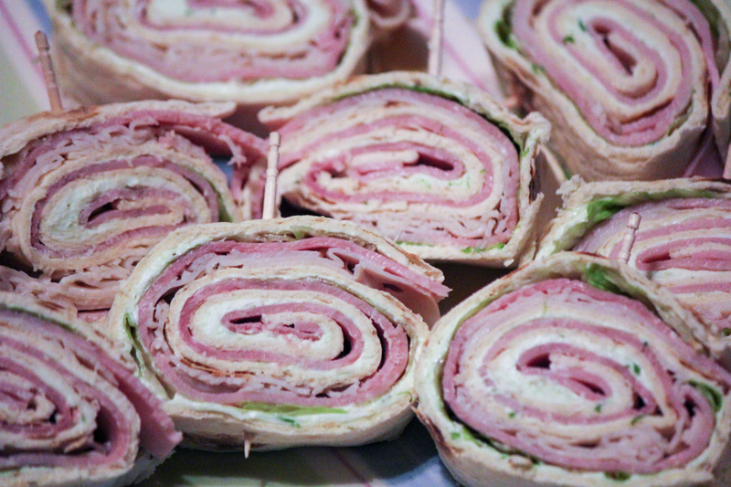 Easy Sandwich Pinwheels