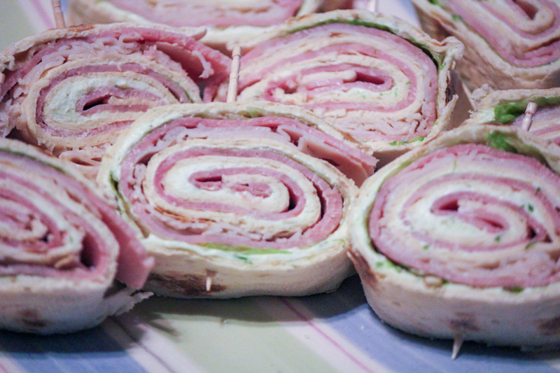 Easy Sandwich Pinwheels