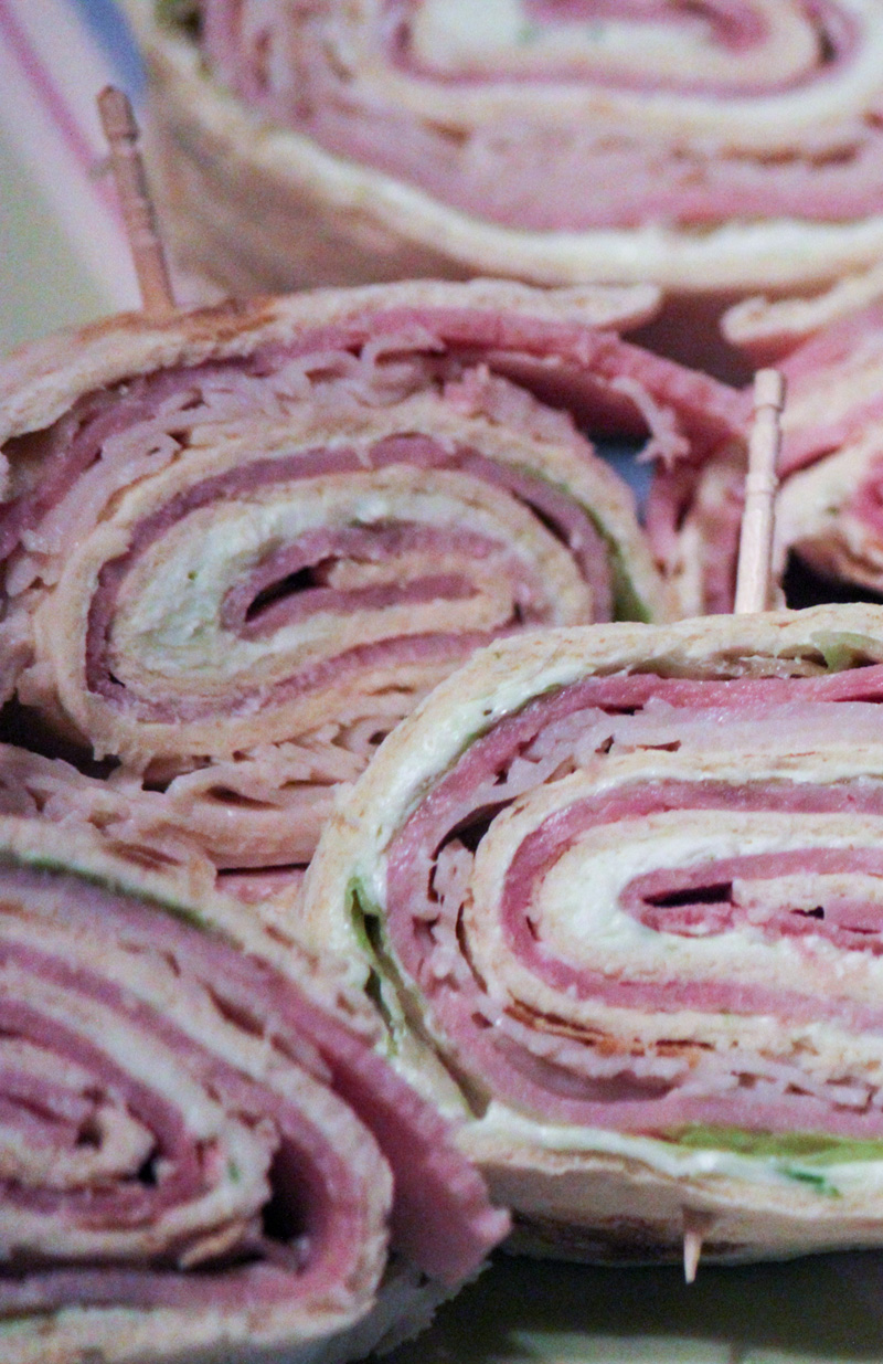 Easy Sandwich Pinwheels