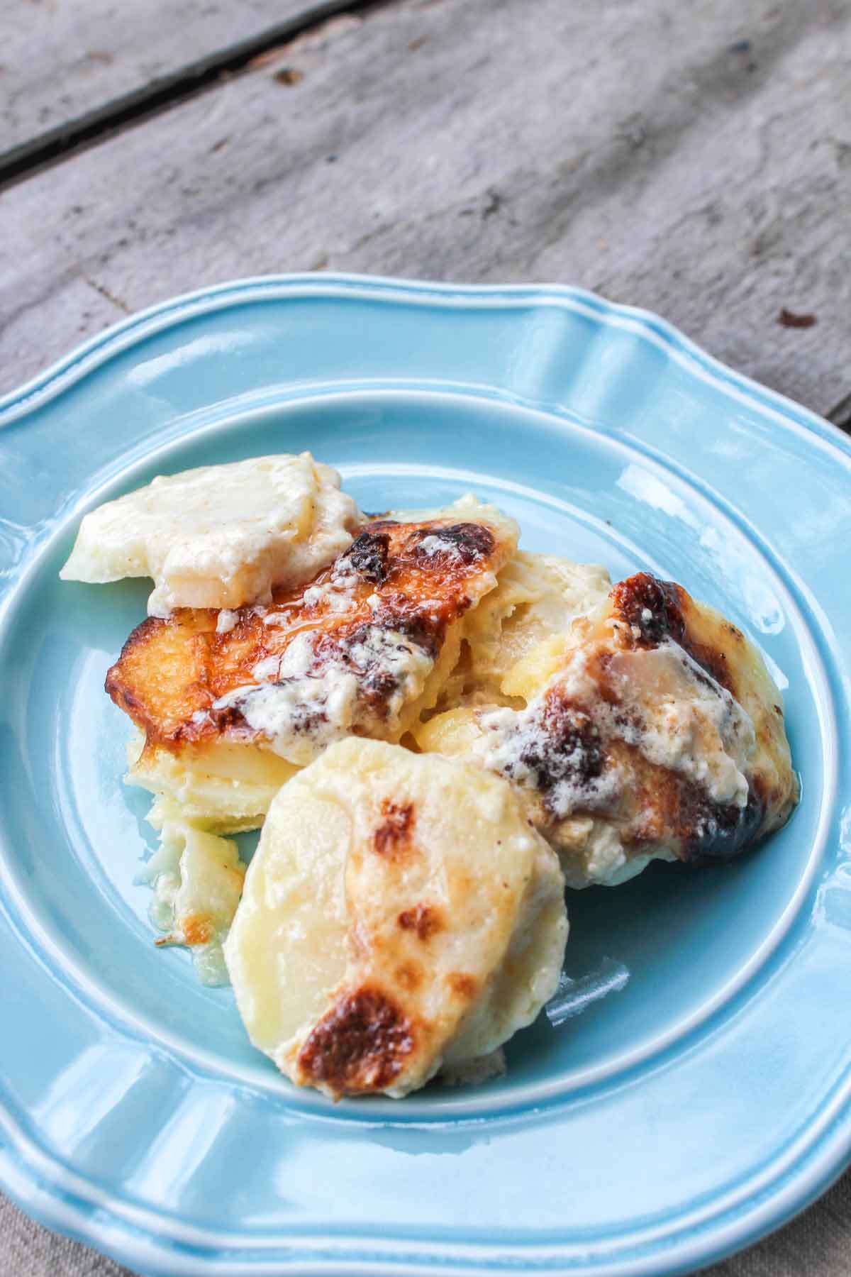 Easy Scalloped Potatoes with Nutmeg