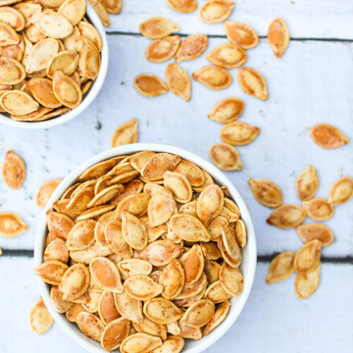 Easy Spiced Pumpkin Seeds