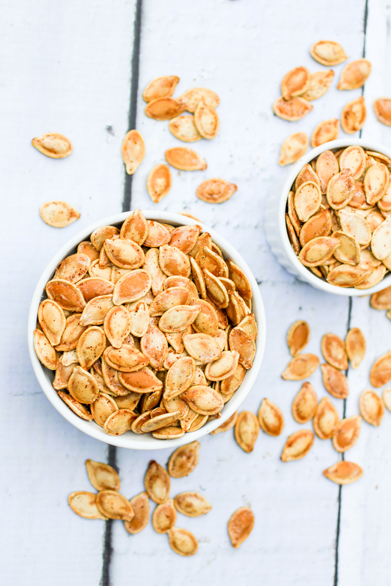 Easy Spiced Pumpkin Seeds