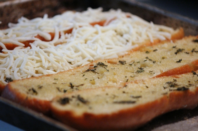 homemade garlic bread