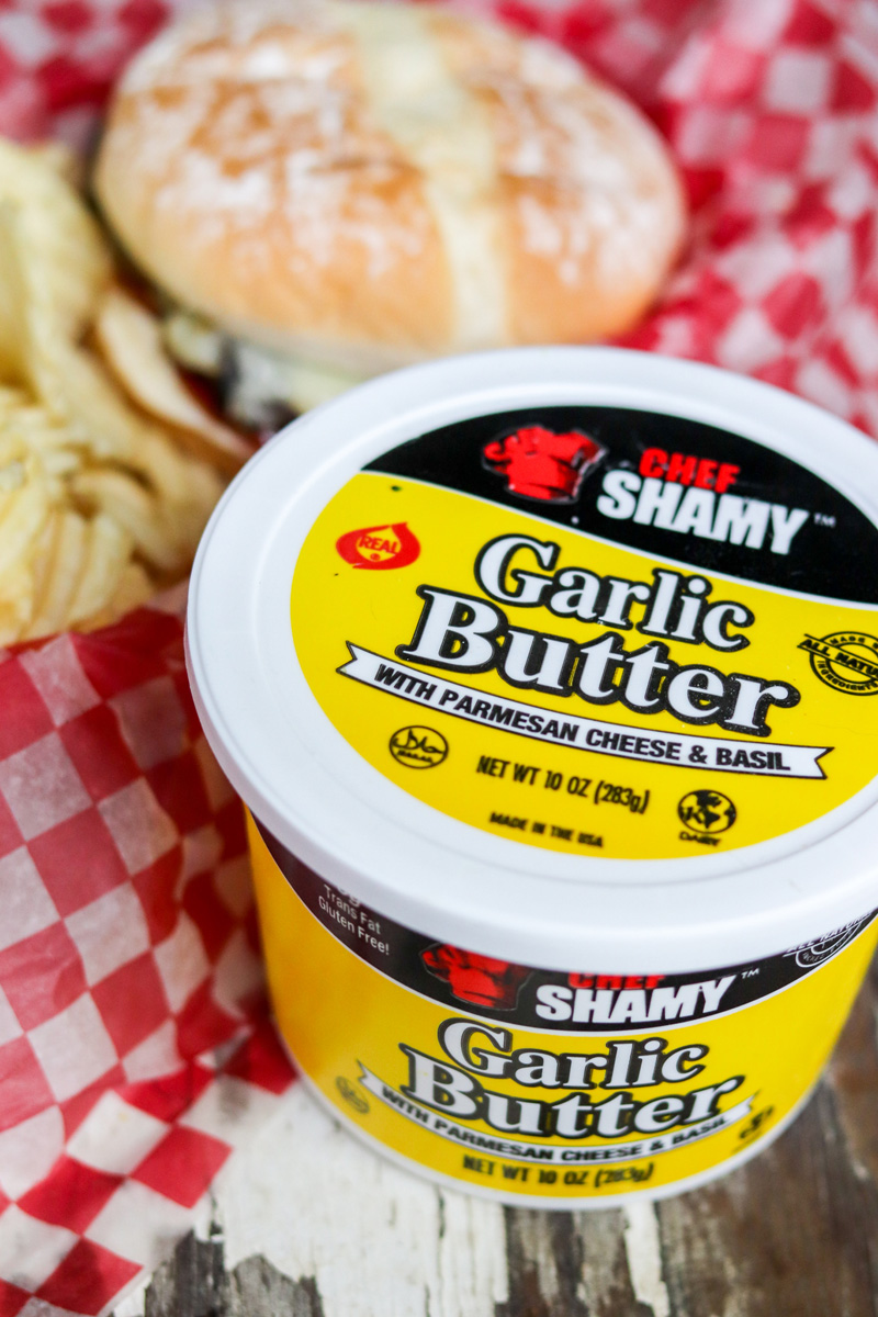 Garlic Butter and Herb Burgers
