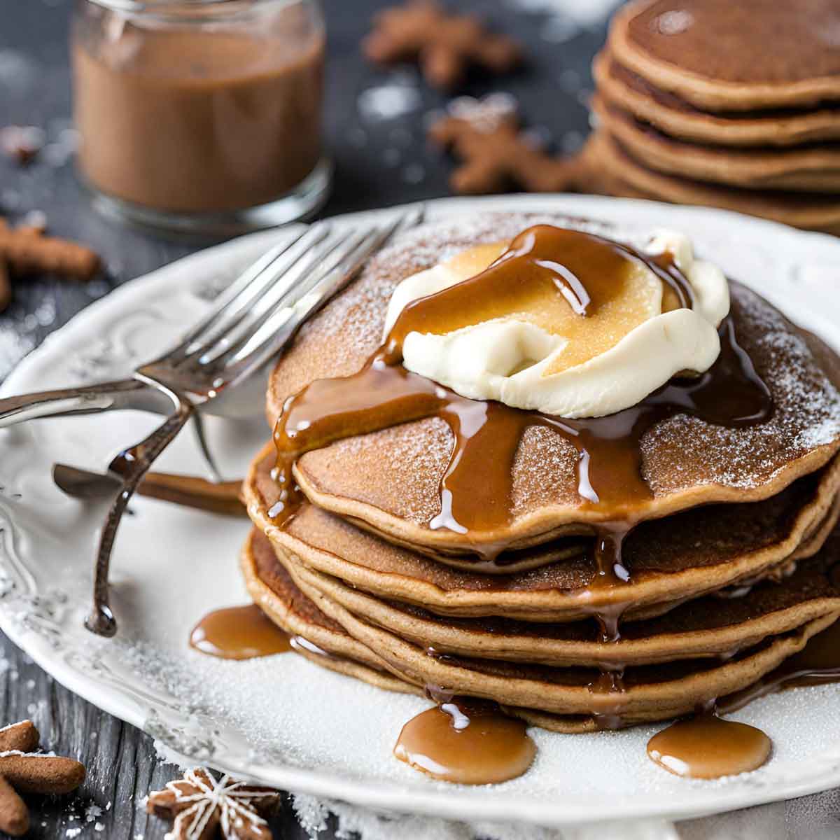Gingerbread Pancakes