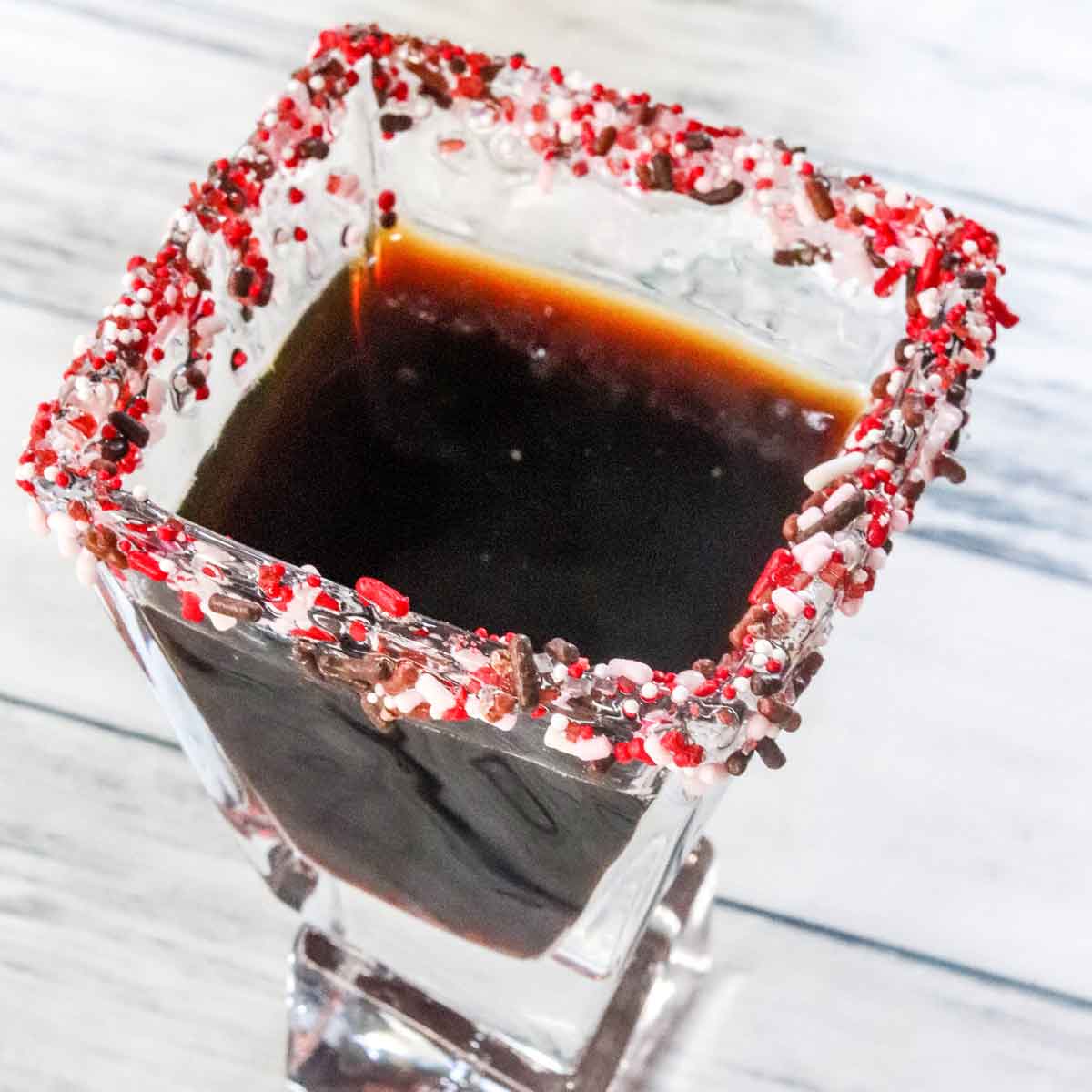 Gingerbread Salted Caramel Coffee Martini