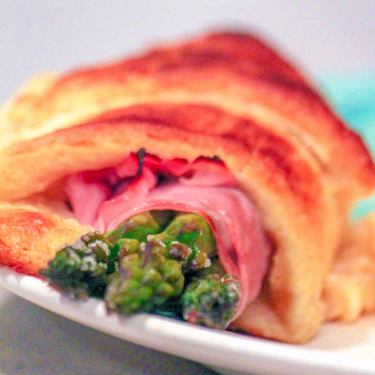 Ham and Asparagus Roll-Ups