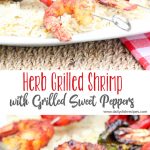 Herb Grilled Shrimp with Grilled Sweet Peppers