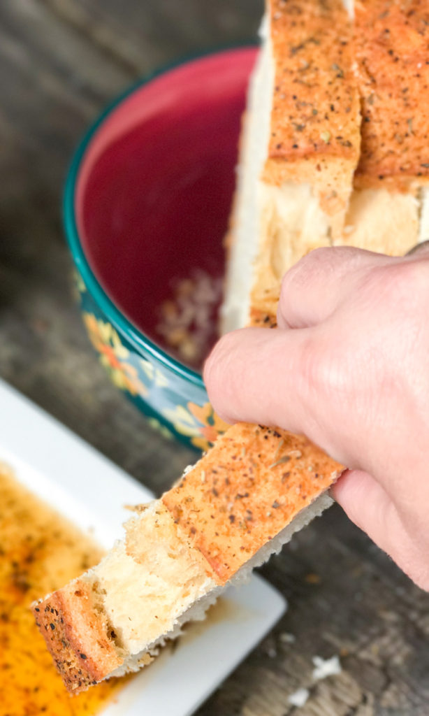 Homemade Herb Crusted Italian Bread