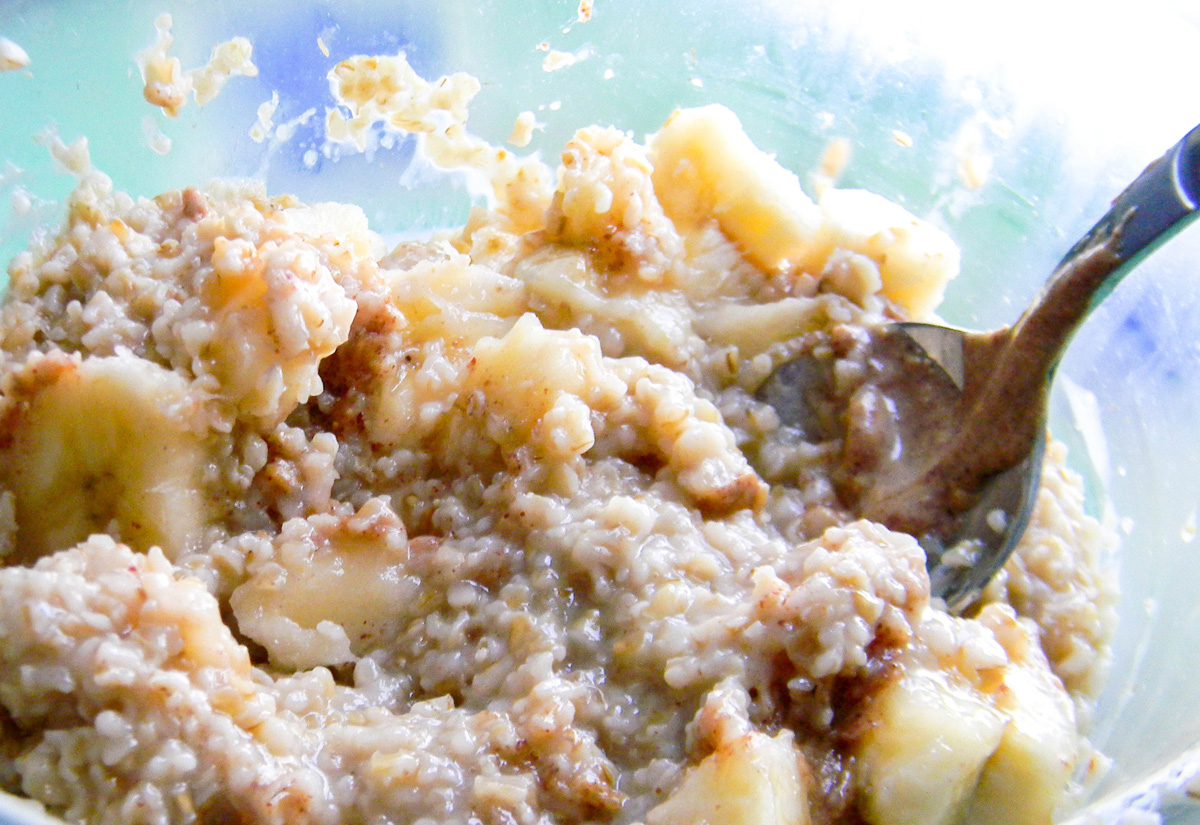 Homemade Peanut Butter Banana Oatmeal Recipe