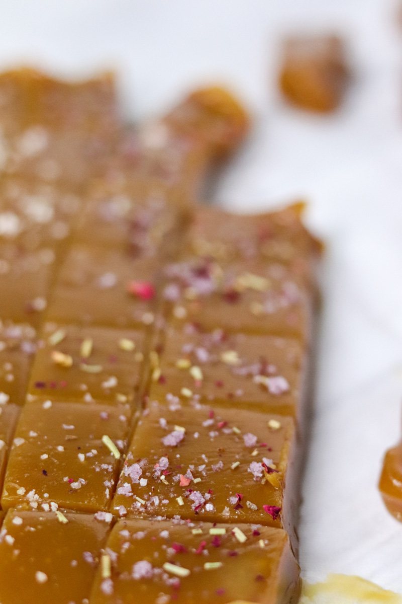 Homemade Salted Caramels