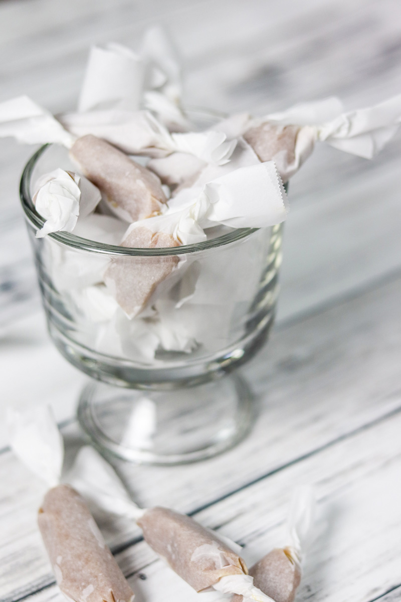 Homemade Salted Caramels