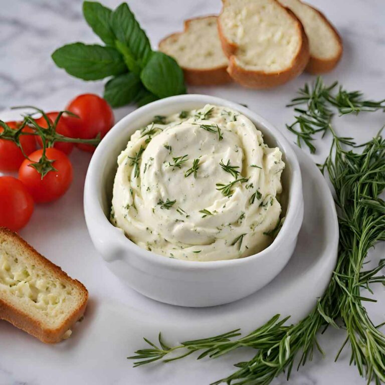 Homemade Whipped Herbed Butter