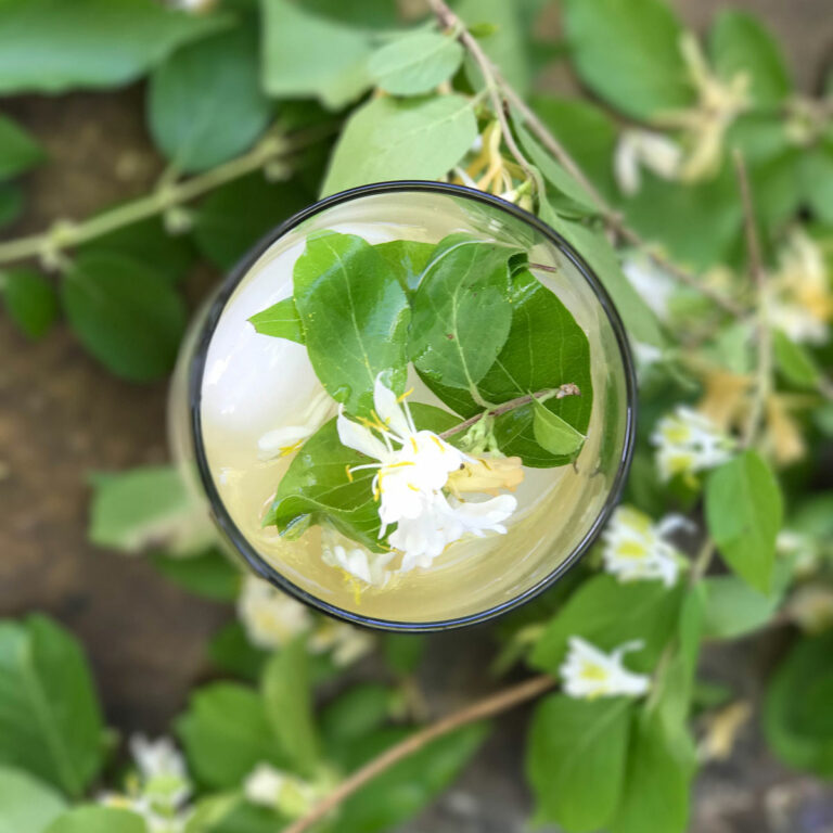 Honeysuckle Iced Tea