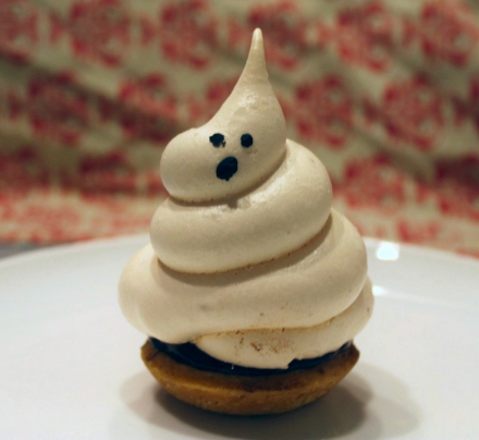 Halloween Recipes: Ghostly Chocolate Orange Tarts