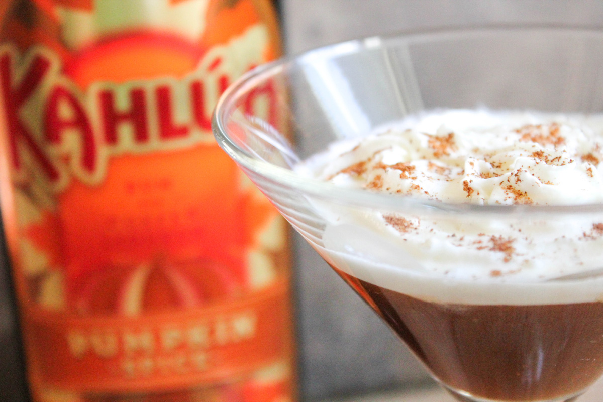 Kahlua Pumpkin Spice Latte Cocktail