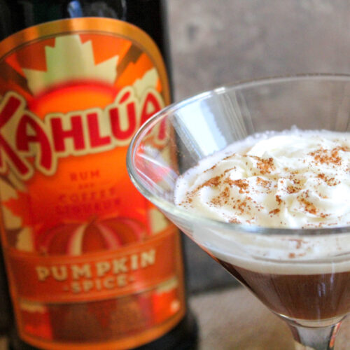 Kahlua Pumpkin Spice Latte Cocktail